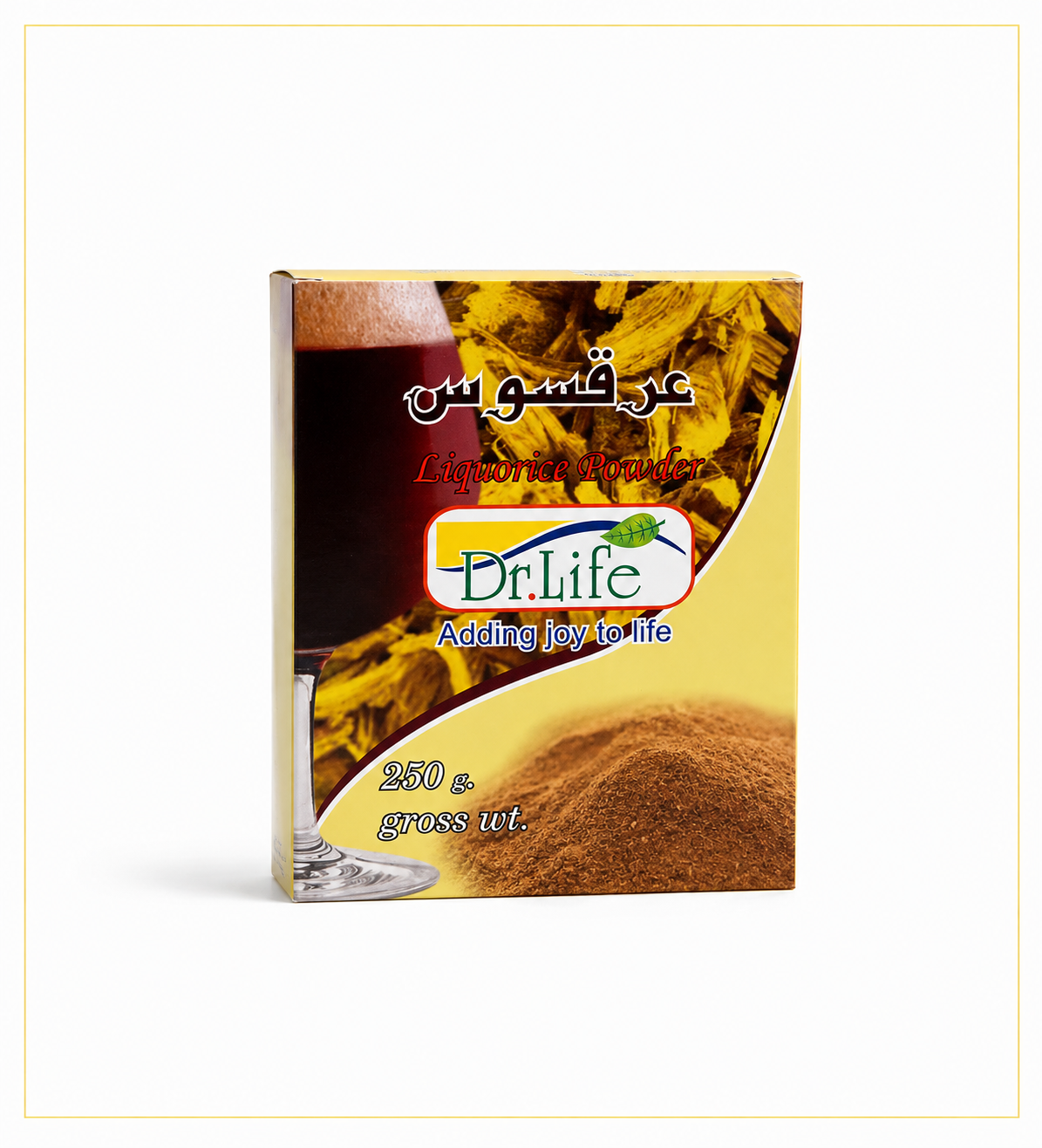 e52f6207-b391-4dcf-b05c-49454512890d دكتور لايف بودرة عرقسوس 250 جم - Image 1